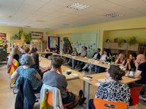 Arbeitskreistreffen von »Görlitz nachhaltig« in der DPFA-Regenbogen-Grundschule in Görlitz Weinhübel zum Thema Bildung für nachhaltige Entwicklung (BNE).