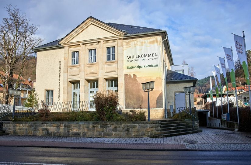 Das Nationalparkzentrum in Bad Schandau ist weiter wie gewohnt geöffnet.