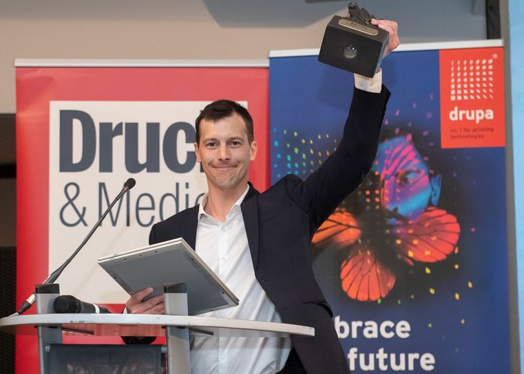Stephan Ellerhold freut sich über die Auszeichnung. Foto: Hojabr Riahi