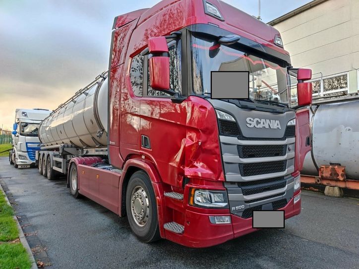 Nach Hinweisen aus der Bevölkerung konnte der gesuchte LKW in Sohland an der Spree gefunden werden.