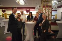 Anschließend folgte ein geselliges Beisammensein auf der Sponsorengala der neuen Bühne und des WochenKurier.