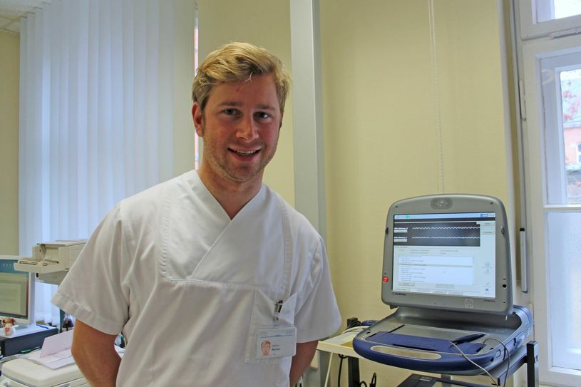 Matthias Michael arbeitet als Biomediziningenieur im Görlitzer Klinikum. Foto: Städtischen Klinikum Görlitz