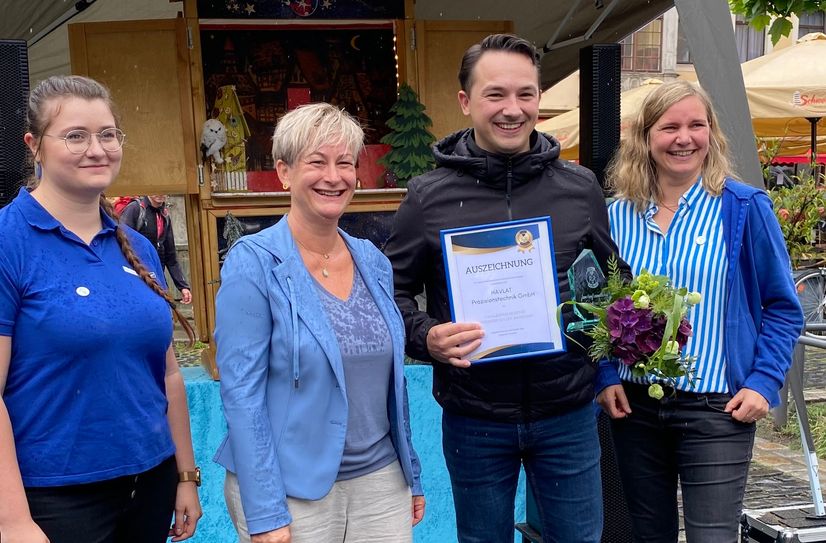 Die Preisverleihung fand am 1. Juni im Rahmen des Sams-Marktes statt.