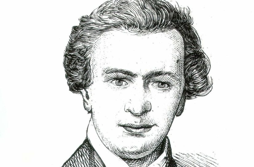 Der Abgeordnete Eduard Zimmermann (1811-1880).