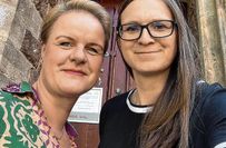 Simone Panitz, noch Präsidentin des LC Meissen-Domstadt, und Maria Jung, Schatzmeisterin des Clubs am KAFF.