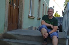 Maik Häse ist Vorsitzender des Dorfgemeinschaftsvereines, der derzeit zwölf Mitglieder hat.