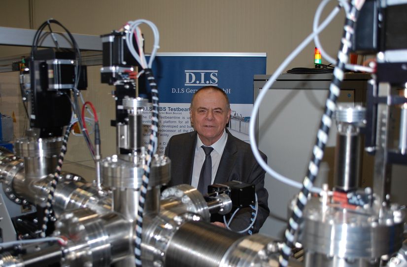 Professor Günter Zschornack aus Pratzschwitz ist Chef von D.I.S. Germany.