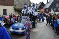 Eindrücke vom großen Umzug zum Eisfasching in Geising.
