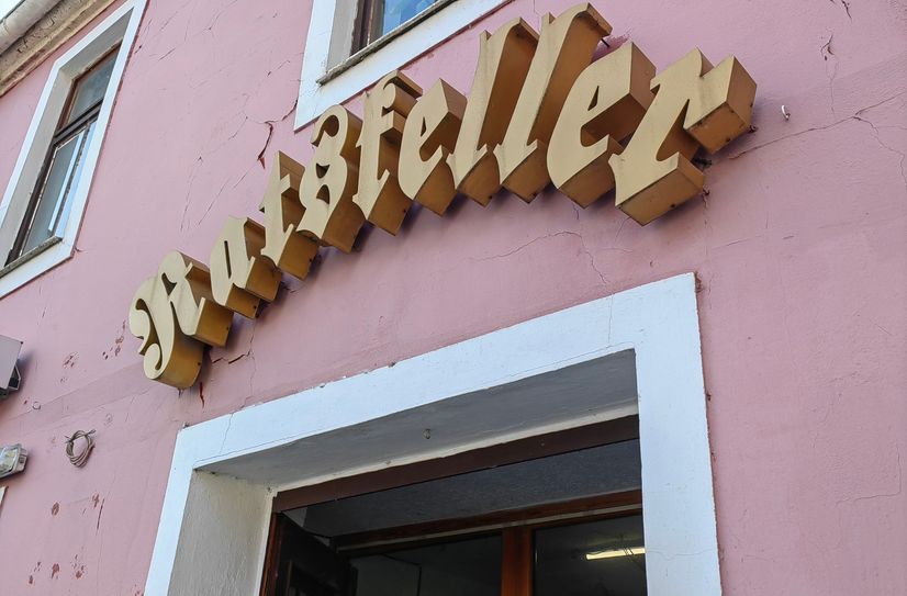 Der Ratskeller ist auch nach der Wende nicht saniert worden.