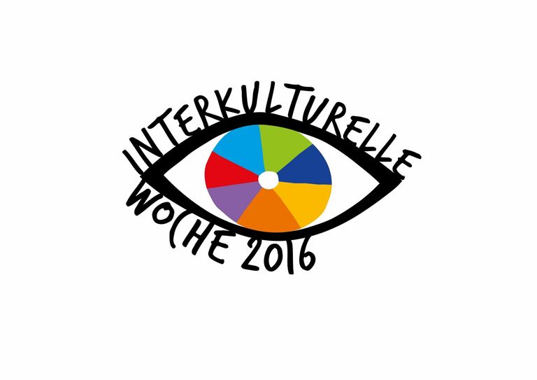 Das Logo der Interkulturellen Woche 2016. Quelle: OSL