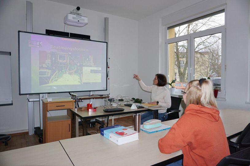 Die DRK-Pflegeschule in Senftenberg ist gut für den Online-Unterricht aufgestellt. Foto: DRK-KV Lausitz