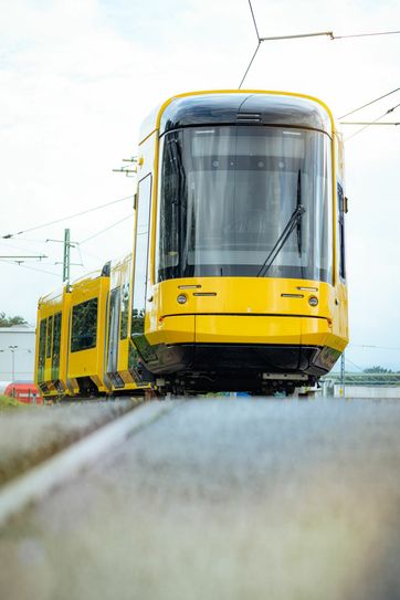 Die Front ist runder als beim Vorgänger. Foto: DVB AG