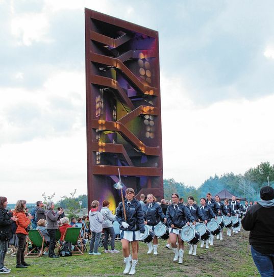 Zehn Jahre Landmarke »Rostiger Nagel« wurden am 17. Mai dieses Jahres gefeiert. Foto: Archiv/sts