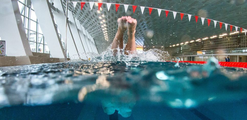 Ab Mittwoch ist der Schwimmhallenkomplex Freiberger Straße wieder geöffnet. Foto: Dresdner Bäder GmbH