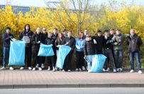 Riesaer Oberschüler waren an der Rostocker Straße unterwegs.