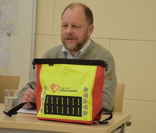 Jens Schiffner, Ärztlicher Leiter des Rettungsdienstes, ist einer von mehr als 1000 ehrenamtlichen Lebensrettern in den Kreisen Görlitz und Bautzen.