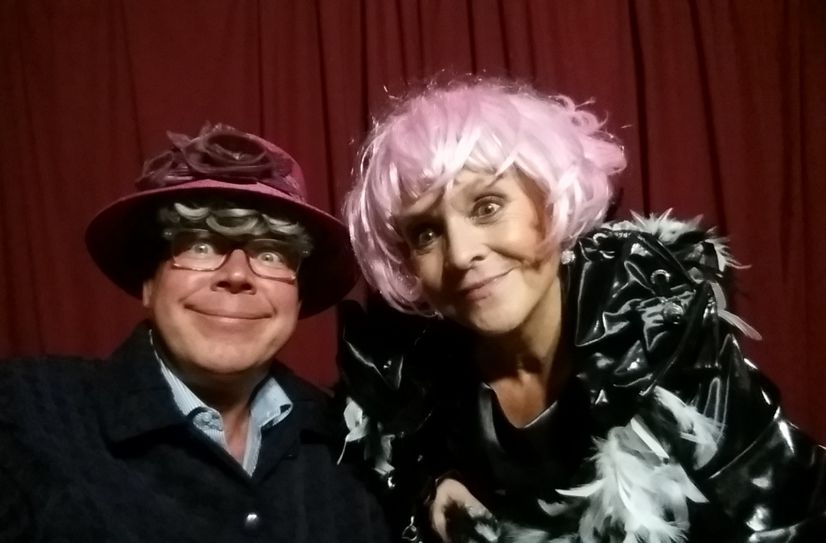 Roland Dix und Anette Paul.
