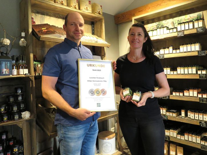 Antje und André Gano haben ihr Berufsleben dem Knoblauch gewidmet und damit großen Erfolg.