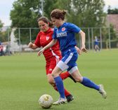 Luise Wittig im Laufduell.