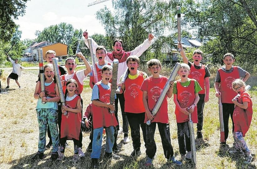 Anmeldung startet: Kinder können in den Sommerferien in Skassa wieder zu erprobten Rittern werden.  Foto: CVJM