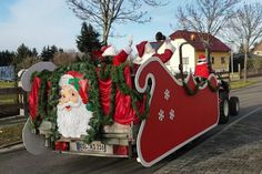 Am 24. Dezember rollt erneut der Weihnachtsmannschlitten durch Tettau.
