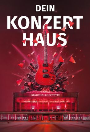 Plakat Stadthalle Cottbus