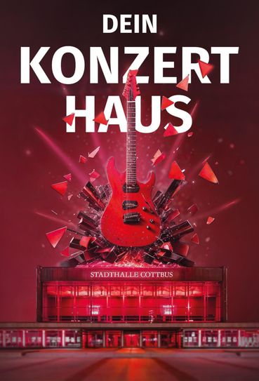 Plakat Stadthalle Cottbus