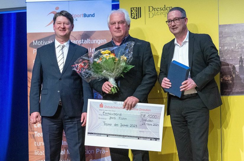 Jens Kühn wurde von der Fachjury wiederholt zum Trainer des Jahres gewählt. Der Landesstützpunkttrainer im Kanu-Rennsport ist der Erfolgstrainer Dresdner Vorzeige-Kanuten.