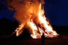 Hexenfeuer gibt es am 30. April natürlich nicht nur in Görlitz.