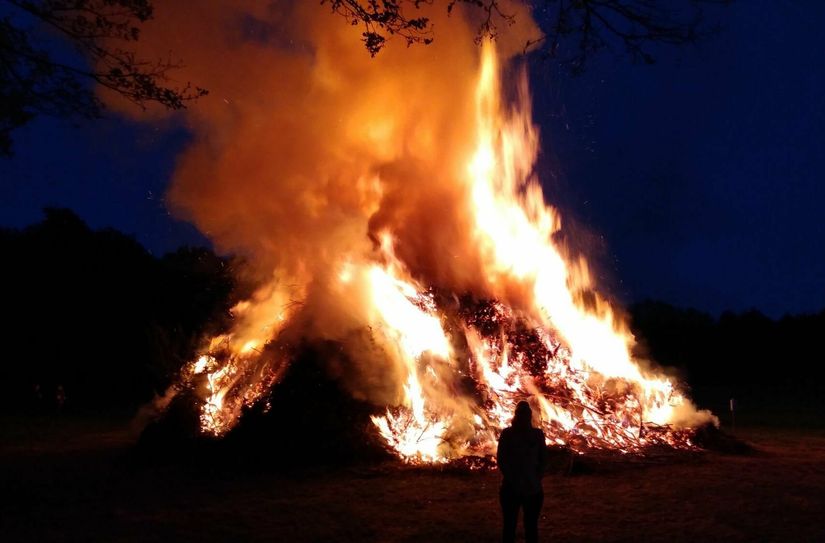 Hexenfeuer gibt es am 30. April natürlich nicht nur in Görlitz.