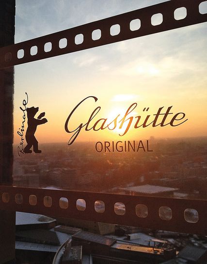 Glashütte  mitten im Medieninteresse auf der 68. Berlinale.                                                                         Foto: PR