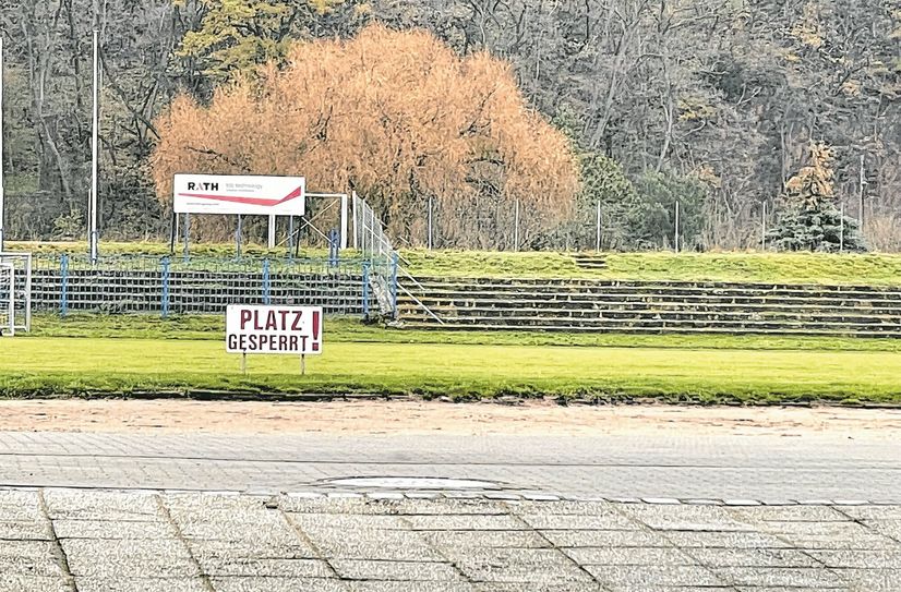 Stadion Am Heiligen Grund in Meißen.