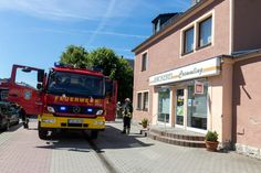Im Haus der Bäckerei Cremmling brannte es.