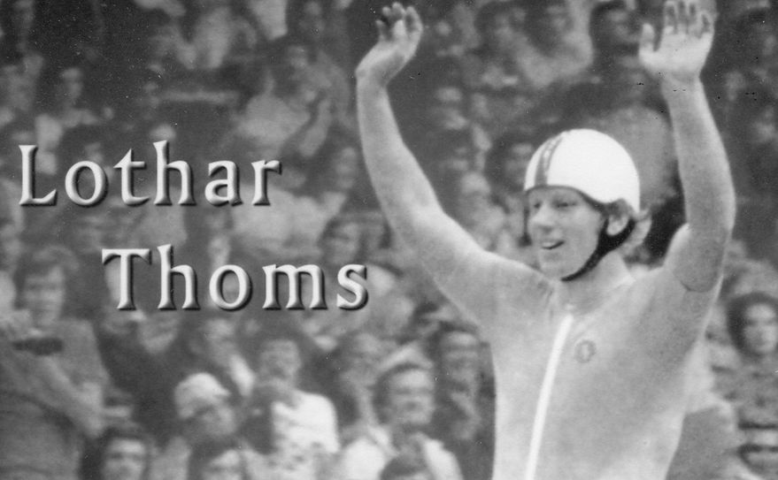 Der Moment seines großen Triumphs: Lothar Thoms wird Olympiasieger 1980 auf der Bahn.