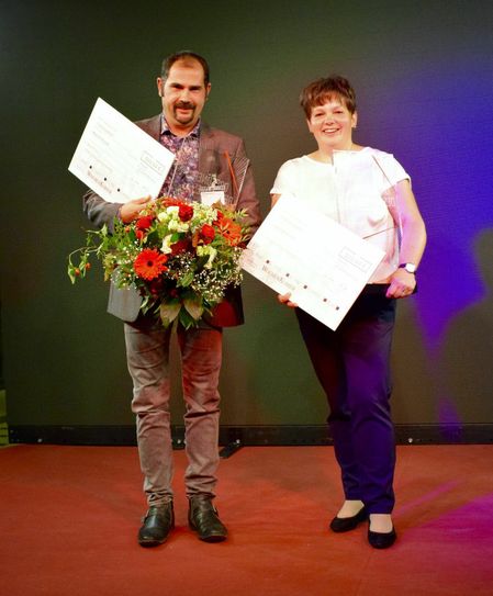 Die »Dresdner des Jahres 2019«: Alexander Siebecke und Annett Sebastian.