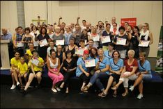 »Pflegestern«-Gewinner auf der Pflegemesse 2019 in Dresden Fotos: Büttner
