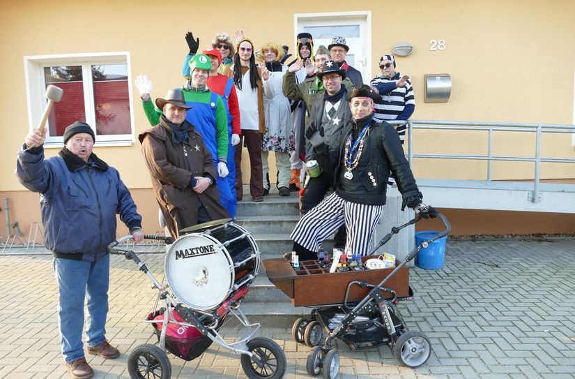 In Weskow, Groß Luja und Lieskau wurde am vergangenen Wochenende gezampert.
