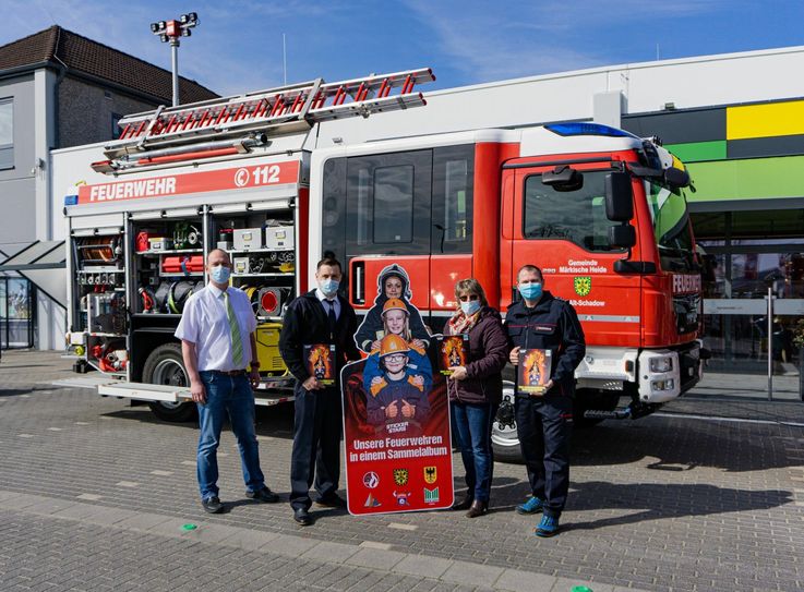 Präsentation der Aktion am Marktkauf Lübben. Foto: pm