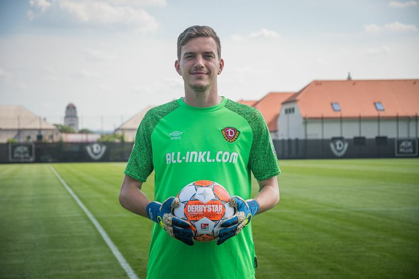 Anton Mitryushkin wird künftig die Rückennummer 22 tragen. Foto: SGD / Dennis Hetzschold