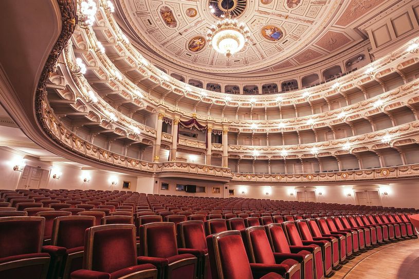 Saal der Semperoper.