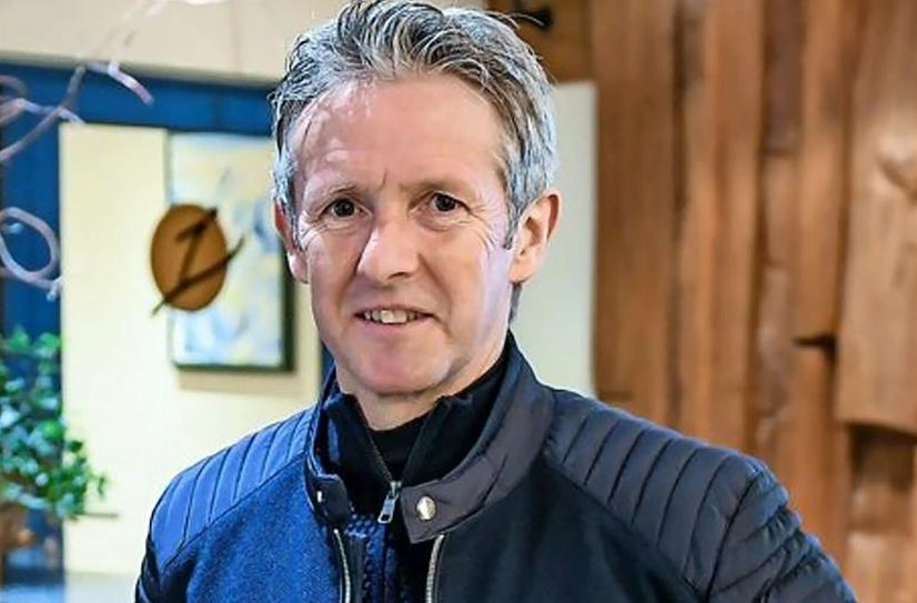 Jens Weißflog in seinem Hotel am Fichtelberg.