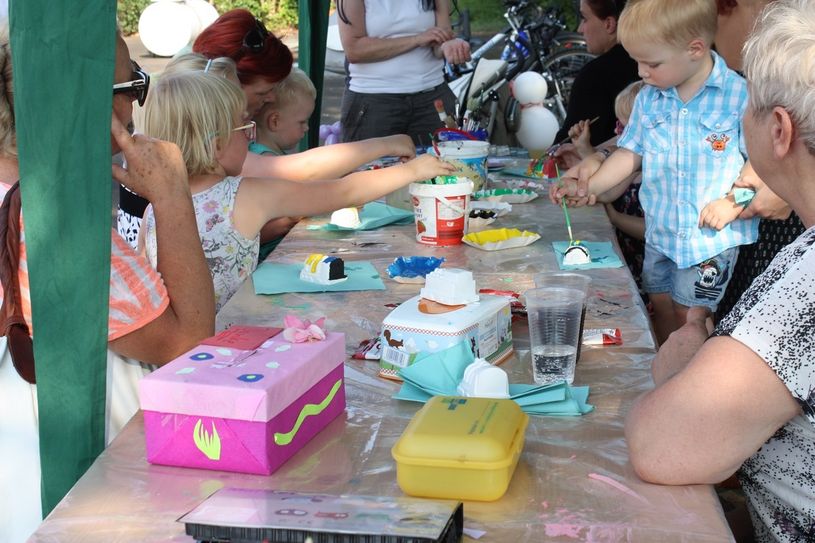 Kinderfest bei der Parkeisenbahn. Foto: CBVerkehr