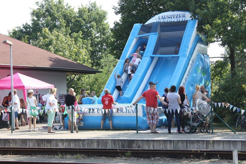 Kinderfest bei der Parkeisenbahn. Foto: CBVerkehr