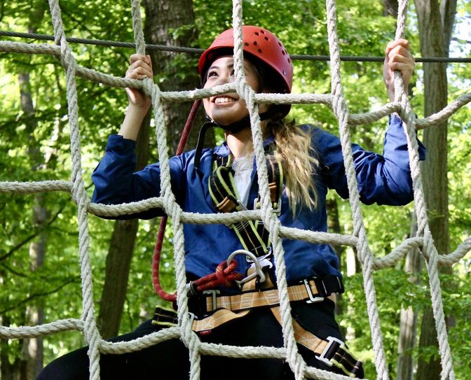 Ab Freitag, 15. Mai, darf wieder geklettert werden in Moritzburg. Foto: PR/Abenteuerpark