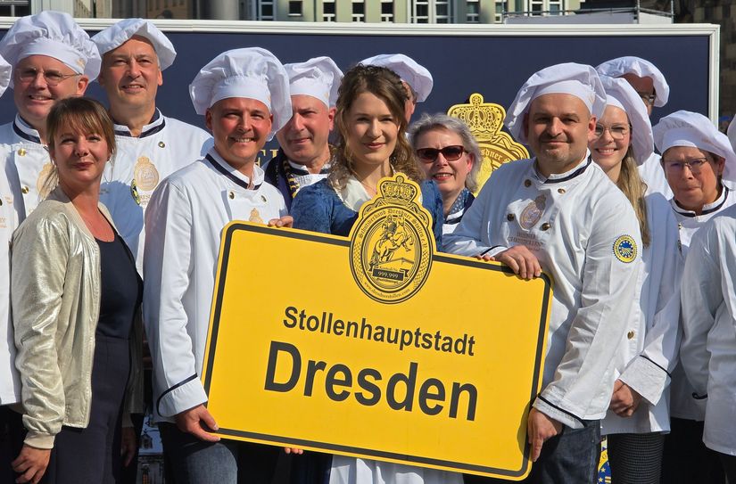Der Stollenschutzverband hält die Tradition hoch und geht diesmal erstmals neue Wege.