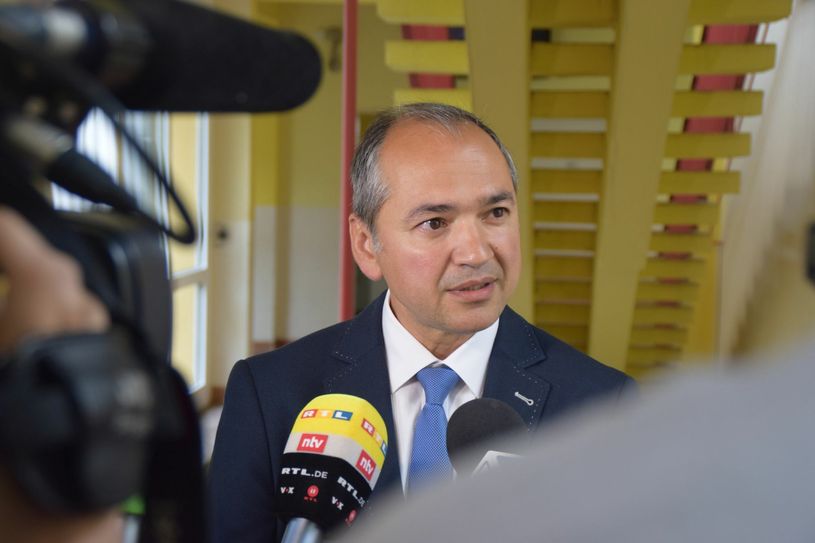 Octavian Ursu bekam im zweiten Wahlgang 55,2 Prozent der Stimmen. Foto: Matthias Wehnert