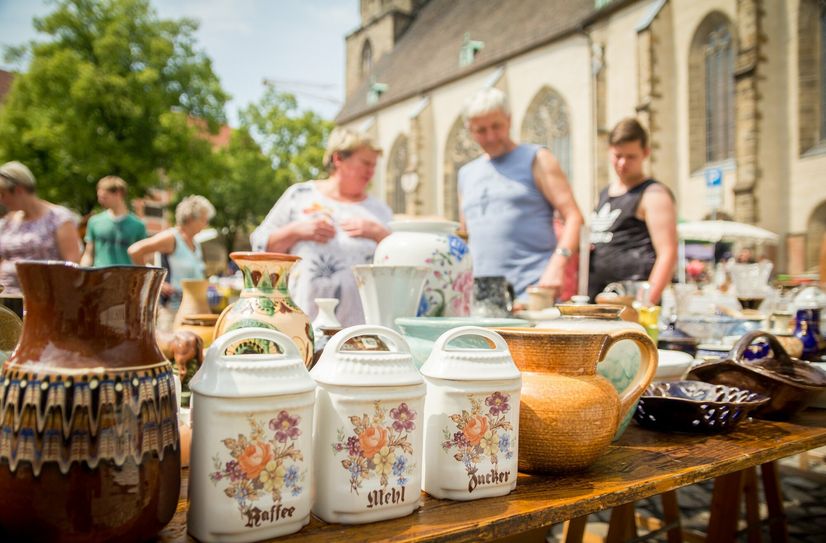 Unter anderem Hausrat kann zum Trödelmarkt am 26. Mai auf dem Fleischmarkt angeboten werden.