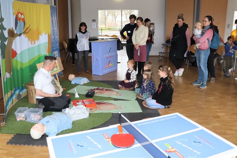 Workshop für Kinder zum Tag des Gesundheitsamtes im Jahr 2024. Foto: Anja Schmiedgen-Pietsch