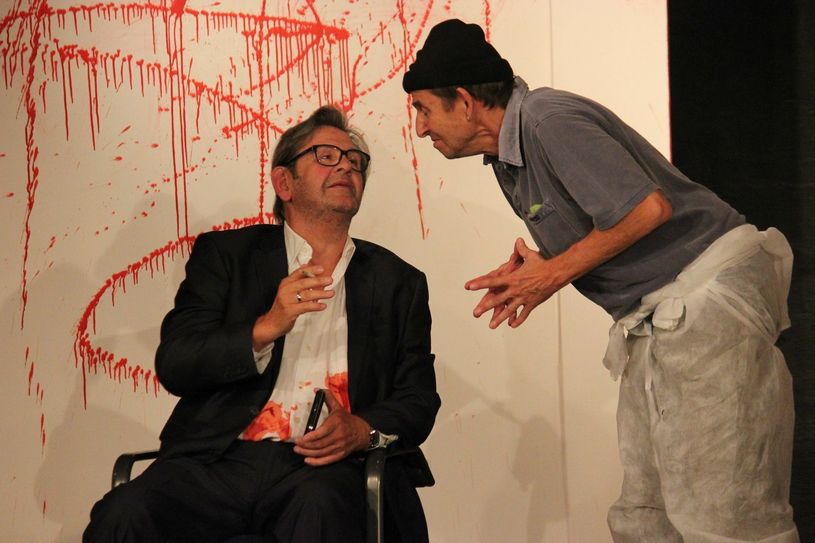 Das Erfolgsstück „Der Tatortreiniger“ in der Regie von Gerhard Printschitsch (l.) und Bernd Reichelt in der Hauptrolle wird im Juli dreimal gespielt. Fotos: Marko Ziesemer