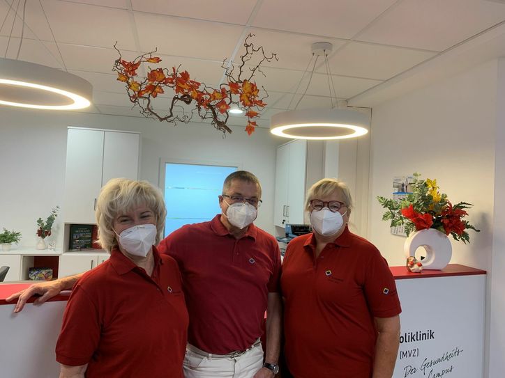 Das Ärzteteam am MVZ in Weißwasser. Foto: Carl-Thiem-Klinikum Cottbus gGmbH